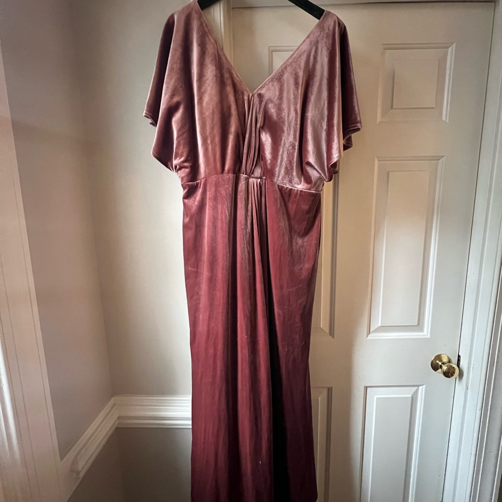 Revelry Mauve Maxi Dress - Picture 1 of 3
